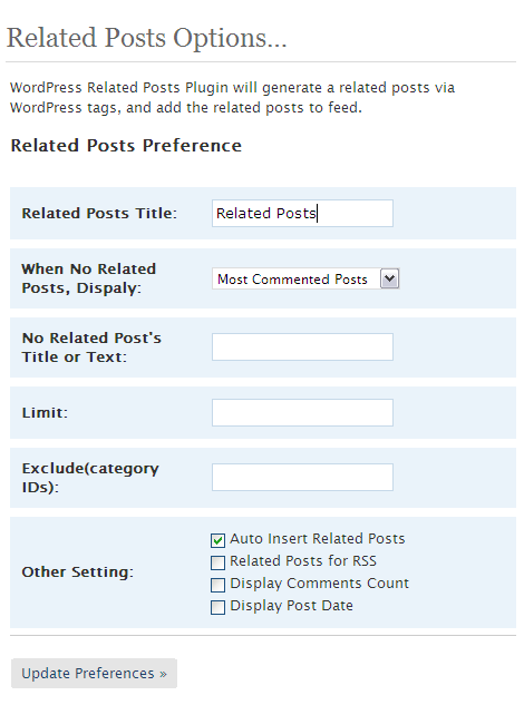 afridex/plugins/wordpress-23-related-posts-plugin/screenshot-1.png